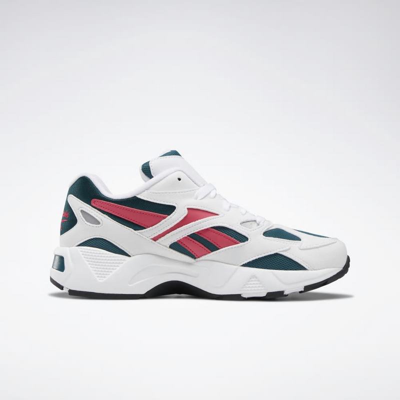 Reebok Aztrek 96 Tenisky Damske - Biele/Tmavo Tyrkysové LA4422MX